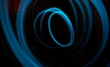 Blue Whirl Illustration